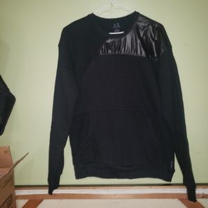 MENS ARMANI EXCHANGE A/X SWEATER BLACK SIZE M
